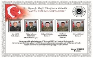 Vefat eden 12 askerin kimliği belli oldu