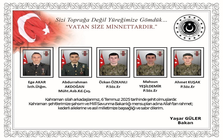 Vefat eden 12 askerin kimliği belli oldu