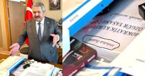 MHP’li Feti Yıldız’ın masasında Abdullah Öcalan’ın kitabı: Vicdan en büyük terazidir