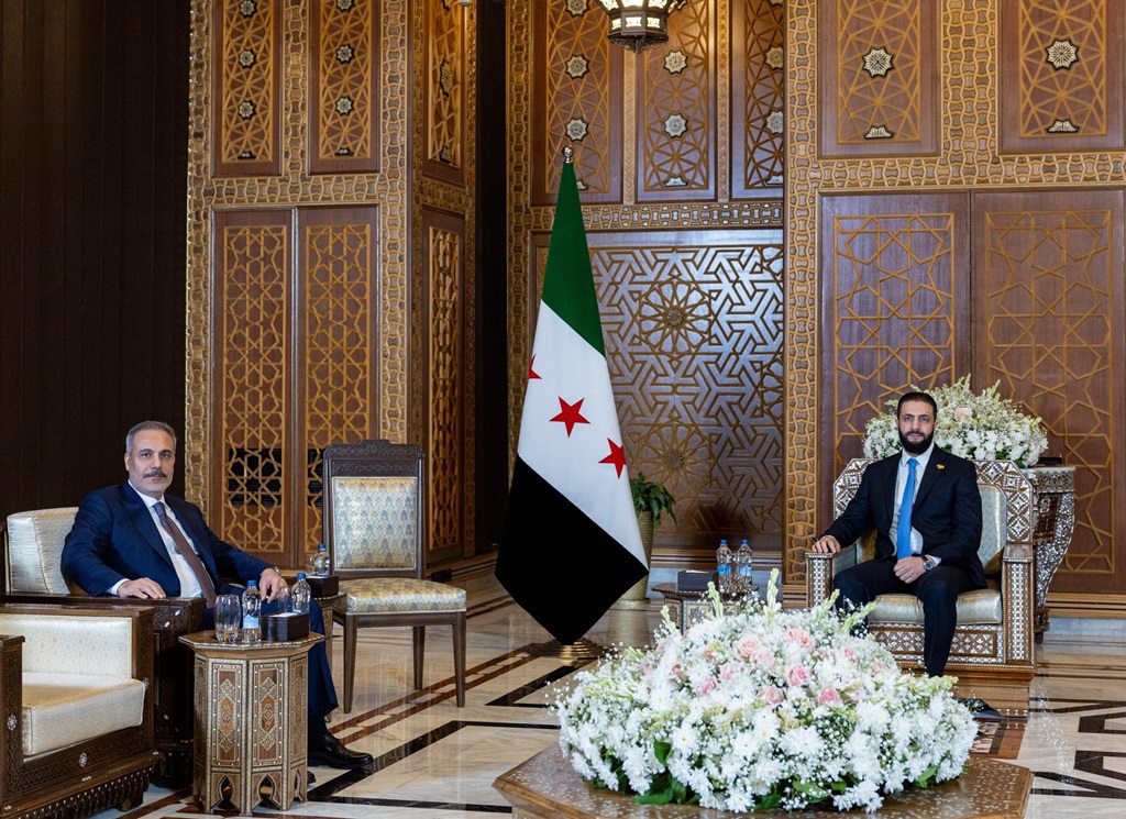 Hakan Fidan’dan Şam’a kritik ziyaret