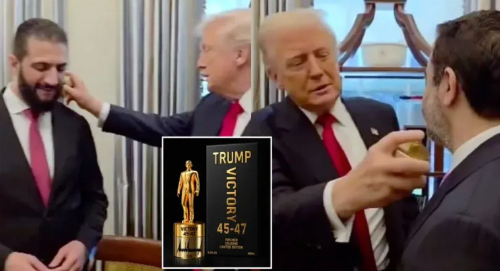 Trump’ın Beyaz Saray’da Şara’ya sıktığı parfüm Rojava’da kan kokuyor